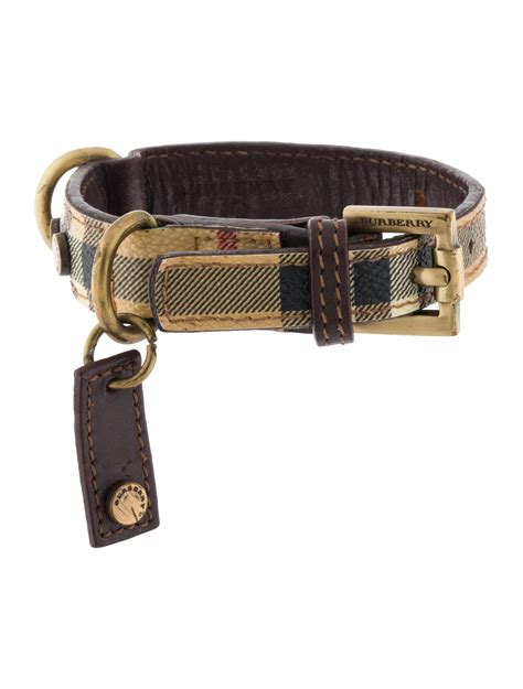 burberry hundehalsbånd|burberry dog collars.